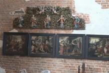 Zwięczenie Stalli Snycerzy, Obrazy Panny Mądre i Głupie